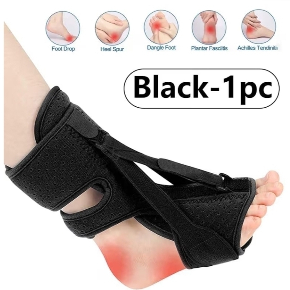 Plantar Fasciitis Night Splint,Upgrade Adjustable Plantar Ankle Support Brace - Picture 4 of 8